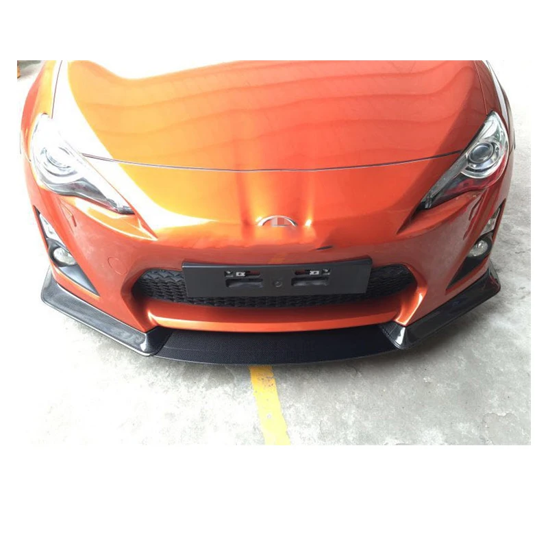 Карбоновая передняя губа ДЛЯ SUBARU BRZ FT86 GT86 FRS JDM СТИЛЬ углеродное волокно кузов