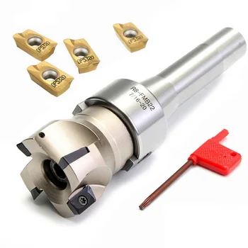 

APMT1604 Arbor Cutter BAP400R-50-22-4F Lathe 635812 4 Flute Carbide Inserts