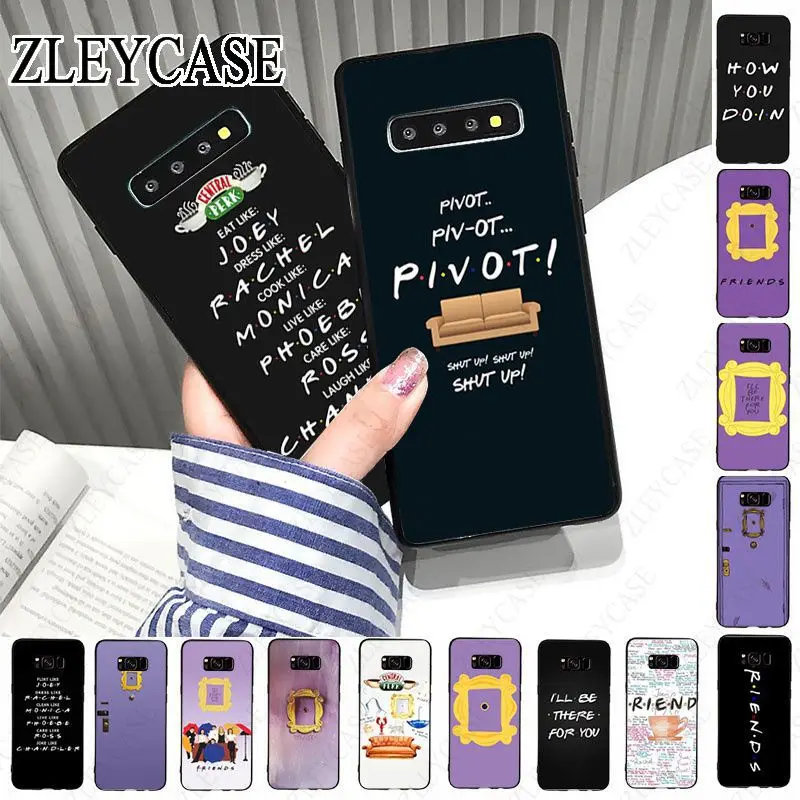 Perk Coffee Friends Tv Show How You Doin Door Per Samsung Galaxy S23Ultra S21Fe S22Pro S10Plus S10E S20Plus S20Ultra S20Fe Custodie