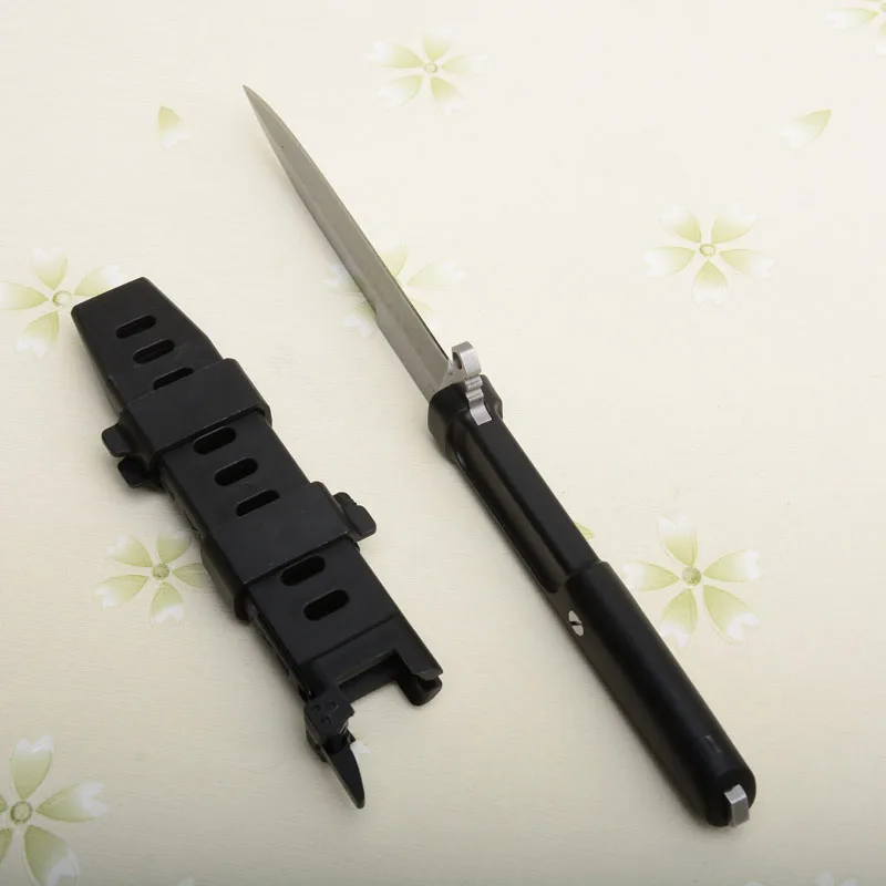 Good straight MAMBA Camping knife D2 Blade nylon + glass fiber fixed hunting knives outdoor survival tactical pocket EDC Tool