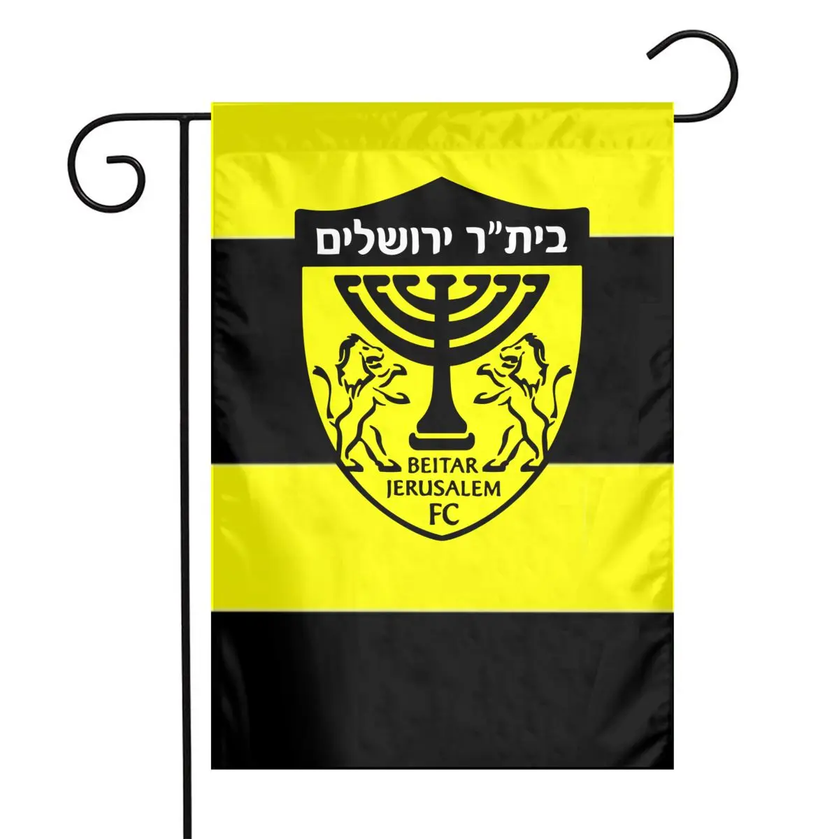 Садовый флаг ФК Beitar из Израиля 30X45 см двусторонний используется для украшения