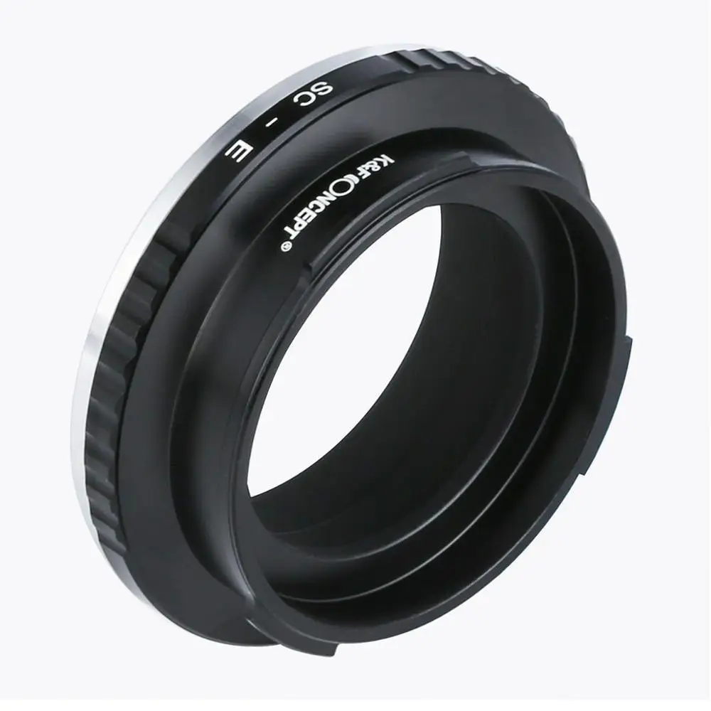 Concept-sc e Mount Lens Adapter Nikon s Mount Contax rf Lens para Sony Nex e Mount Câmera Alpha A6300 A7r2 A3000 A7r3 A7r k & f - Image 3