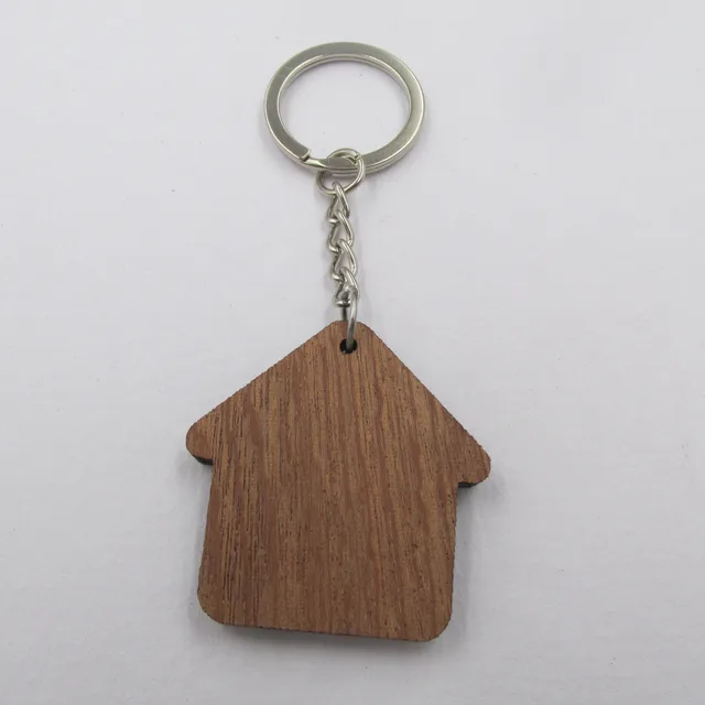 Maison Porte Cles Bois Porte Cles Pendaison De Cremaillere Cadeau