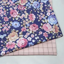 Ткань из чистого хлопка, мягкая саржа, ткань для платья, детское постельное белье, швейная мебель ручной работы, покрывало, одеяло, одежда, сделанная поставка, полуметр