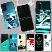 PENGHUWAN Lewis Hamilton Bling lindo caso de teléfono para Samsung S20 plus Ultra S6 S7 borde S8 S9 más S10 5G