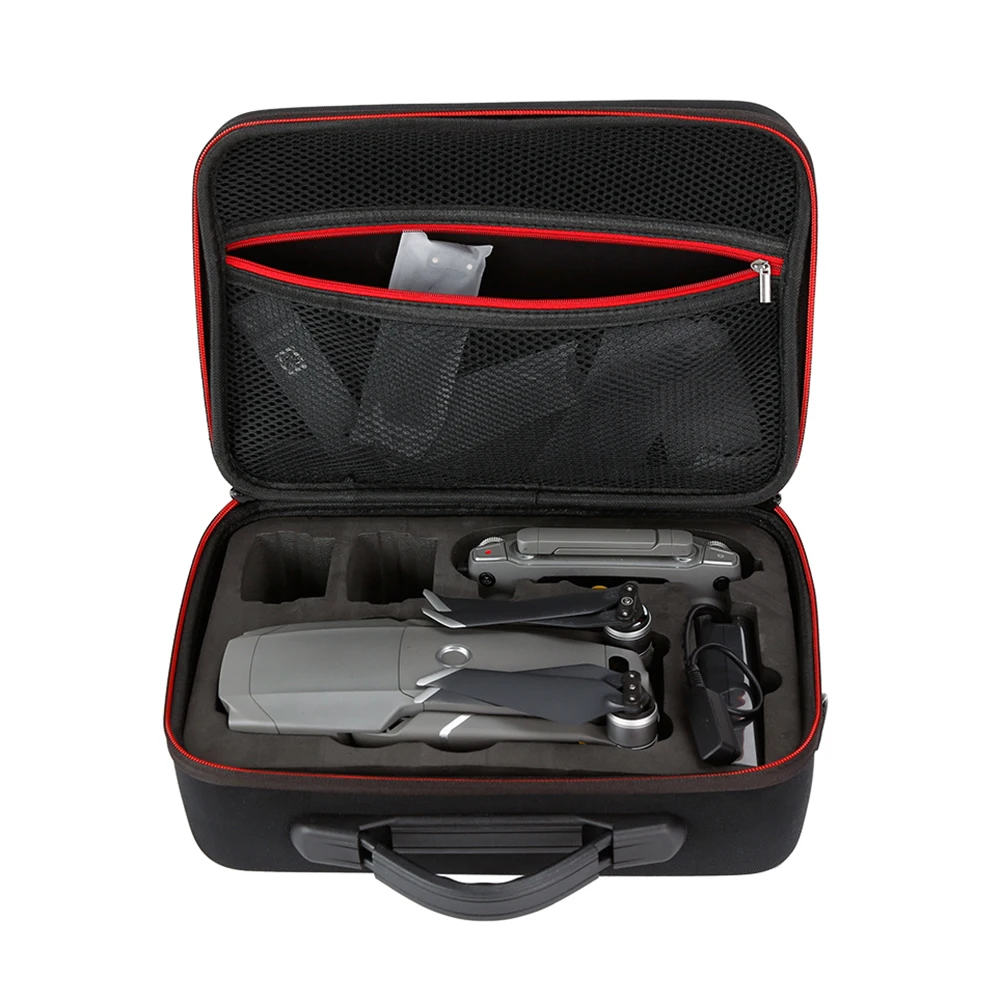 Storage Bag Drone Accessories Dedicated Case MAVIC2 3pcs Battery Nylon Suitcase Black Shoulder Waterproof | Электроника