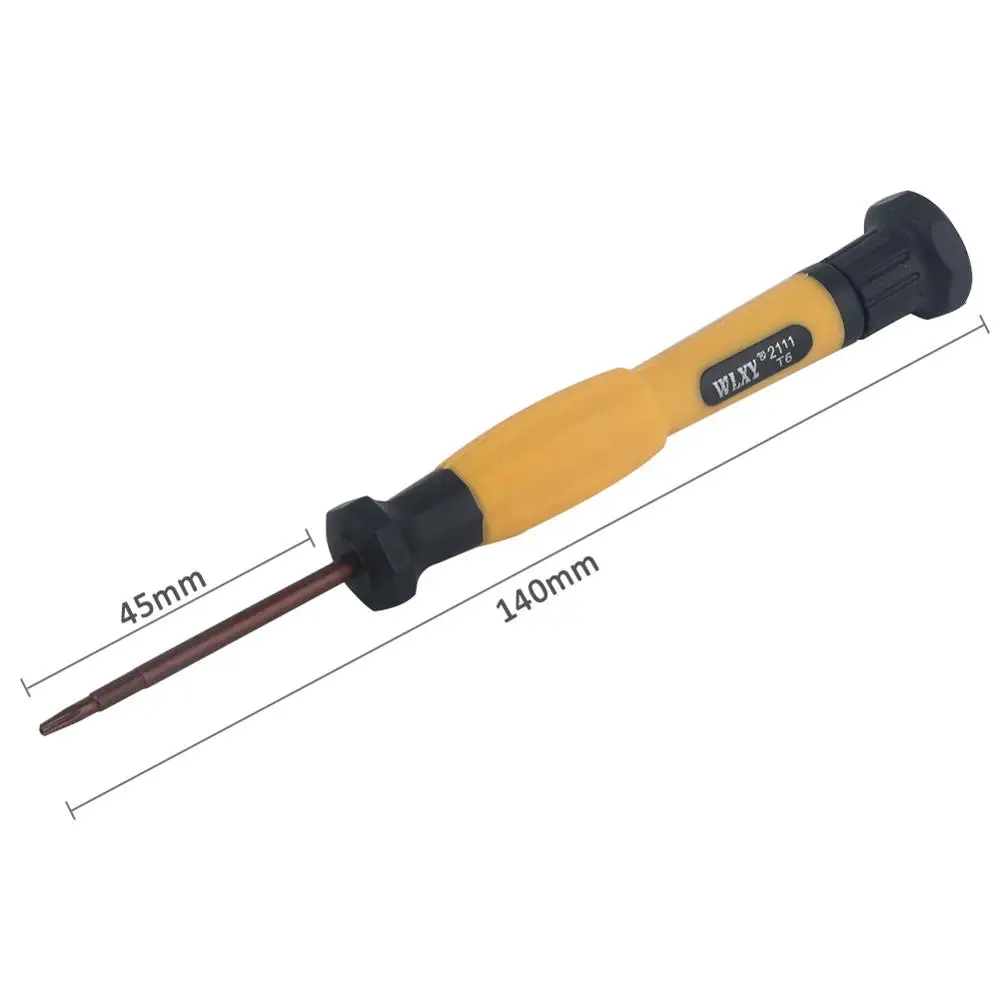 T6H Torx 보안 비트 스크루 드라이버, Mac Mini 2014 2018 모델 수리, Torx TR6 T6H, MacBook Pro 노트북 컴퓨터용
