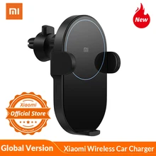 Xiaomi Mi 20 Вт макс беспроводное автомобильное зарядное устройство с интеллектуальным инфракрасным датчиком Быстрая зарядка Автомобильный держатель для телефона