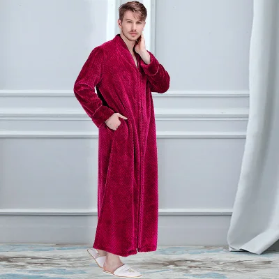 men Tv Blanket Wo мужчины ТВ одеяло толстые теплые ночные рубашки мужские зимние коралловый флис на молнии ночные рубашки для беременных халат фланелевая ночная рубашка - Цвет: men Tv Blanket
