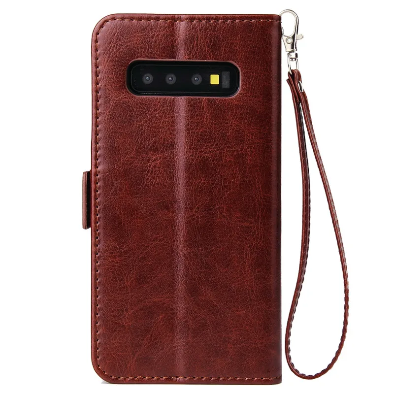 Zipper Wallet Case For Samsung Galaxy S10 S10E S8 S9 Plus Note 10 9 8 Plus Pro Cover For S10 5G A50 A70 A40 A30 A20 A10 M10 Case