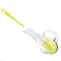 5Pcs Baby Bottle Cleaning Brush set Long Handle Milk Bottle Cup Mug Sponge Washing Clean Brush Cleaner Kitchen Tools 2