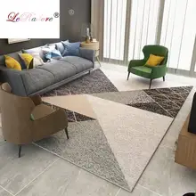 LeRadore Скандинавская серия геометрический Коврик для журнальный столик для гостиной спальни напольный коврик нескользящий ковер 180*280 см