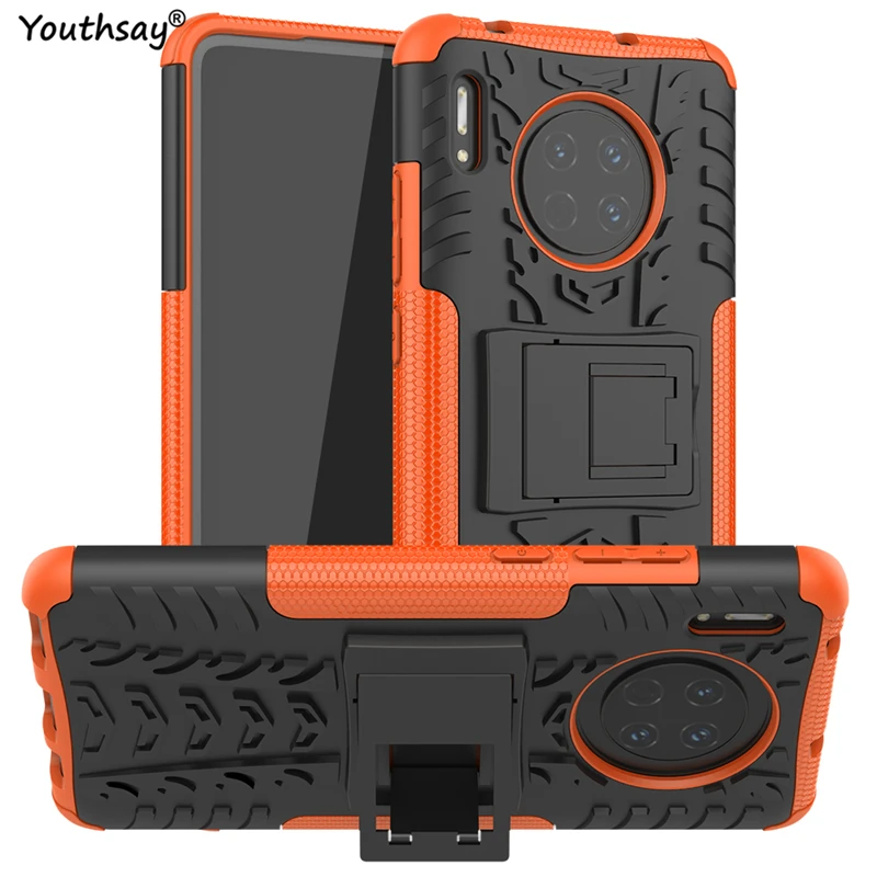

For Huawei Mate 30 Case Robot Heavy Duty Rubber Hard Fundas Protect Phone Cover For Huawei Mate 30 Phone Case For Huawei Mate 30