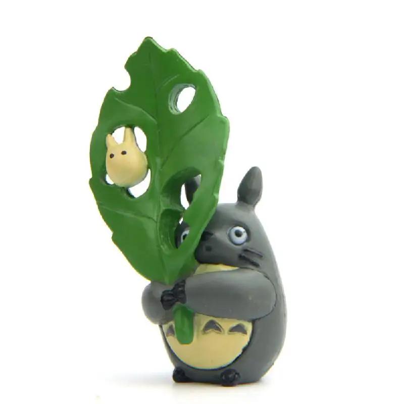 Студия Ghibli Miyazaki Hayao мой сосед улыбка лицо Тоторо смола Аниме ПВХ фигурка игрушка