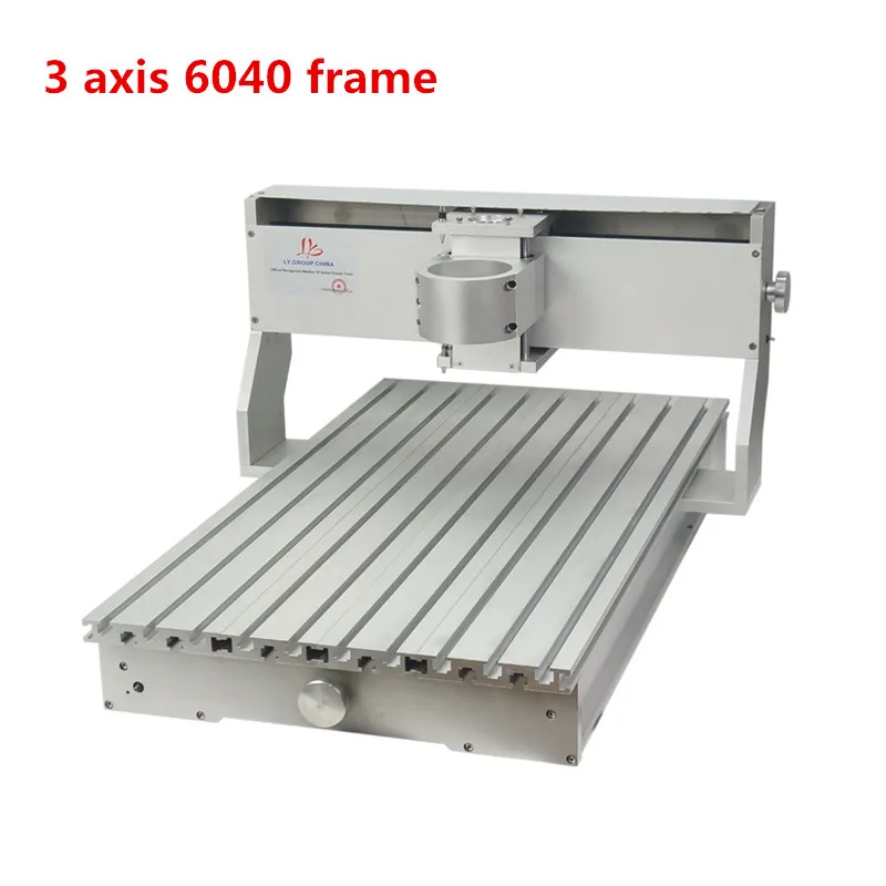 

CNC router frame 60*40 3 axis 4 axis 6040 cnc frame of Engraver Engraving Drilling and Milling Machine with motor for option