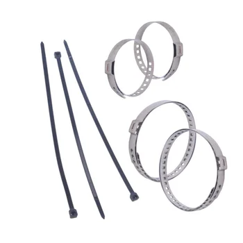 

Universal Gaiter Pinion Boot Ilicone Rack Pinion Steering +Clamps Set 23x6cm 9.06\"x2.36\"