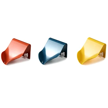 

3PCs Holder Bar Soap Holder for Bathroom Shower Non-Slot V-Shaped Slope Better Draining Wall Mounted Multipurpose Holder