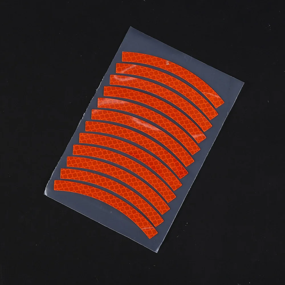 Bicycle Reflective Tape Wheel Decals Safety MTB Road Bike Reflective Stickers Cycling Wheel Adhesive Strips Bike Accessories BC0194 (3)