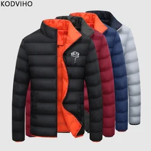 Зимняя мужская куртка-пуховик, уличная одежда, пальто, однотонная Повседневная парка, куртки, мужская теплая верхняя одежда с подкладкой, стеганые парки с серебряными пузырьками, Homme