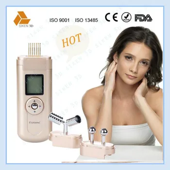 

7 needles Microcurrent EMS Galvanic facial massager Y shape Face Lift Roller eyes face wrinkle removal anti aging machine for