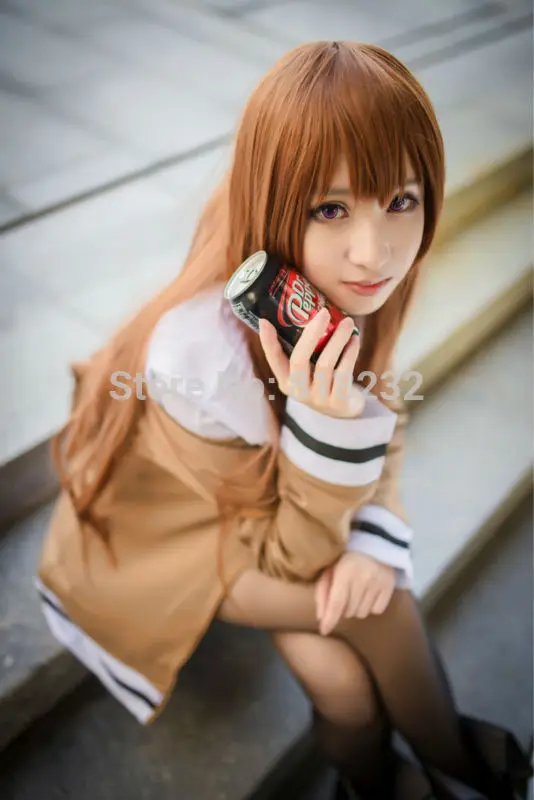 Steins Gate Makise Kurisu Uniform Cosplay Costume - Anime Outfits Customize 10
