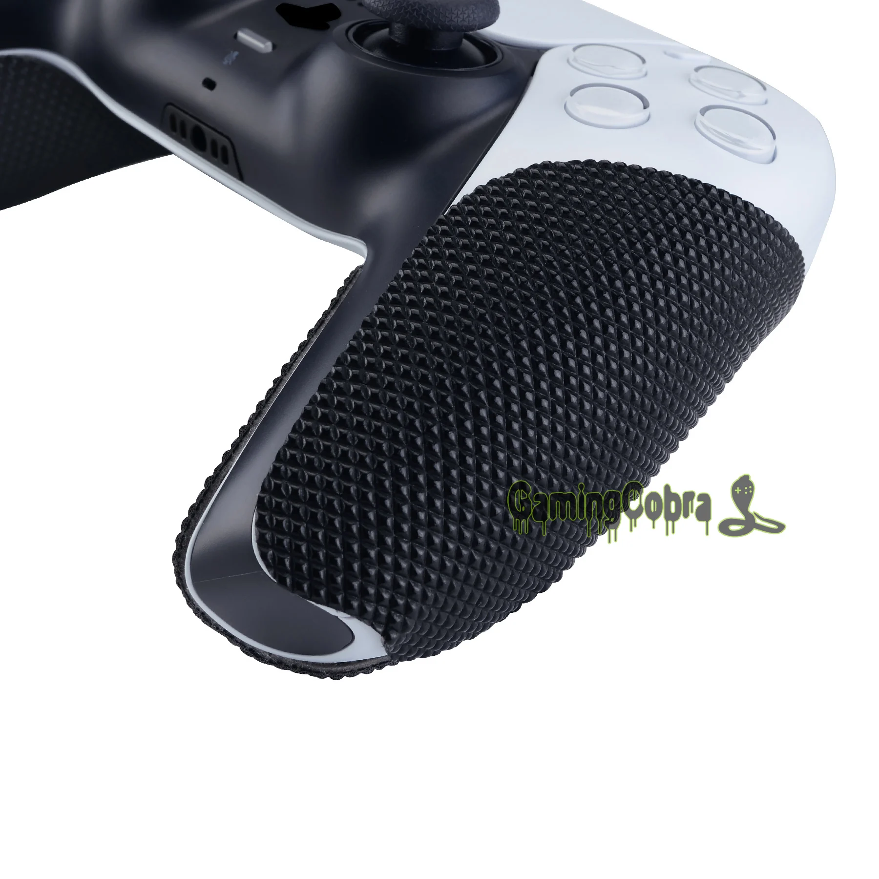 PlayVital Diamond Grain Controller Grip for ps5, Textured Soft