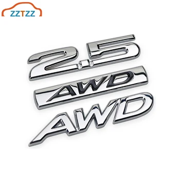 

1Pcs 3D Metal AWD Car Side Rear Trunk Emblem Badge Sticker Decals for Universal Cars Moto Bike Decorative Accessories