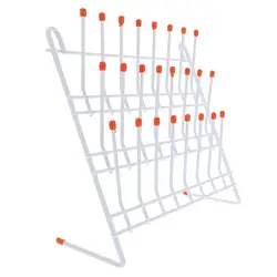 Support de séchage pour Tube à essai, 1 pièce, égouttoir à eau, gobelet de laboratoire 