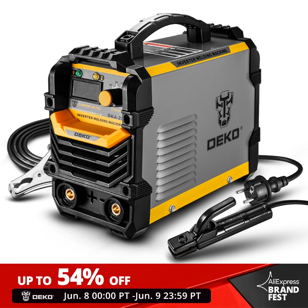 DEKO DKA 200Y 200A сварочный аппарат, Электрическая сварочная машинка для ручной электро дуговой сварки|Сварочные аппараты|   | АлиЭкспресс