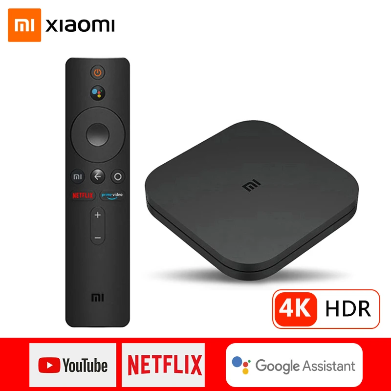 ТВ приставка Xiaomi Mi TV Box S 4K Ultra HD Android 9 0 HDR 2G 8G WiFi Google Cast Netflix Smart 4