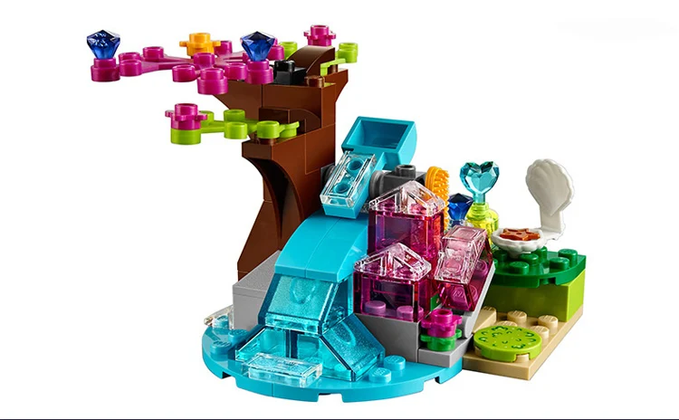 Elves Water Dragon Dream Fairy construction Kids Gift Building blocks Toys 
