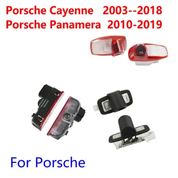 

2pcs LED Car Door Welcome Light Laser Projector Logo Light For Porsche Cayenne Panamera 2009 2010 2011 2012 2013 2014 2018 2019