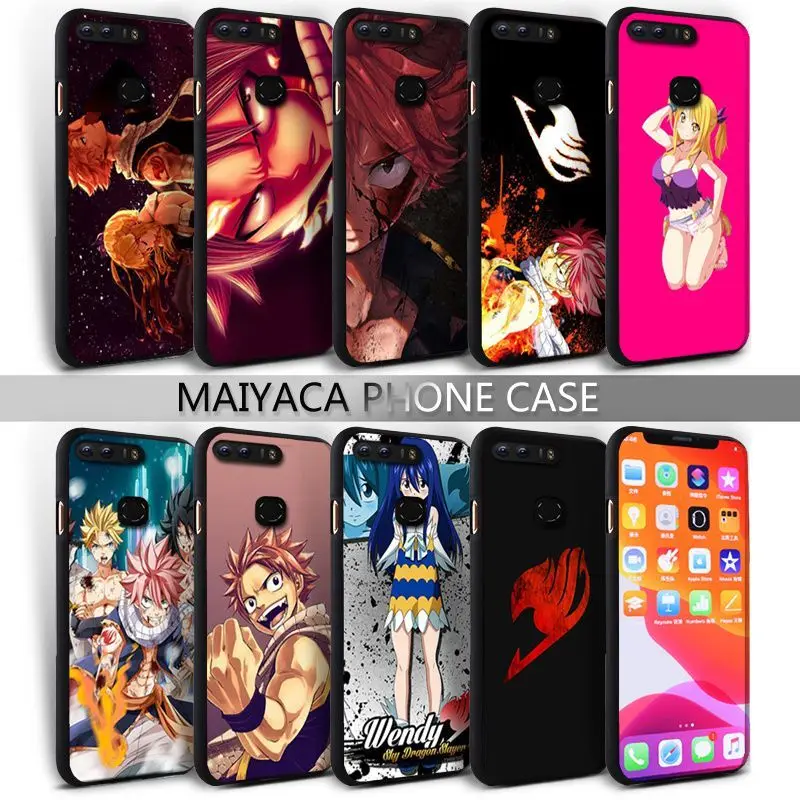 2020 Anime Manga Fairy Tail Ponsel untuk Huawei Honor 8 8e 8X9 Lite 10 10i 20 20i Lite 30 Pro V30 Pro