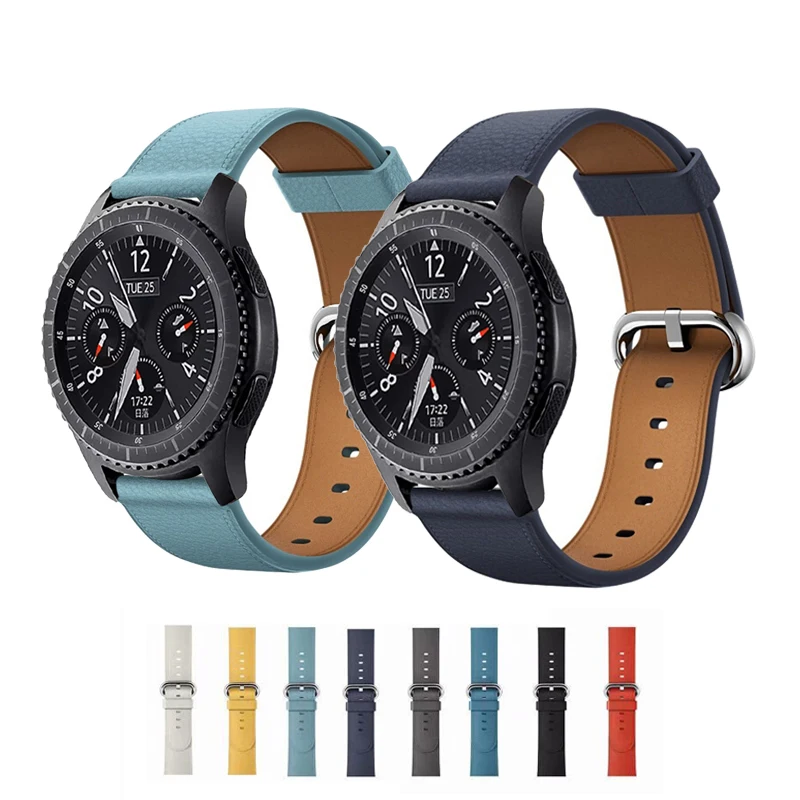 Correa для samsung galaxy watch 46mm 42 мм Длина браслета: 22 ремешок наручных часов gear s3 frontier