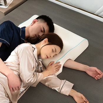 

Couple Pillow Slow Rebound Memory Foam Arm Pillow for Sleeping Anti-Hand Paralysis Pillow Duet Protection Cervical Pillow