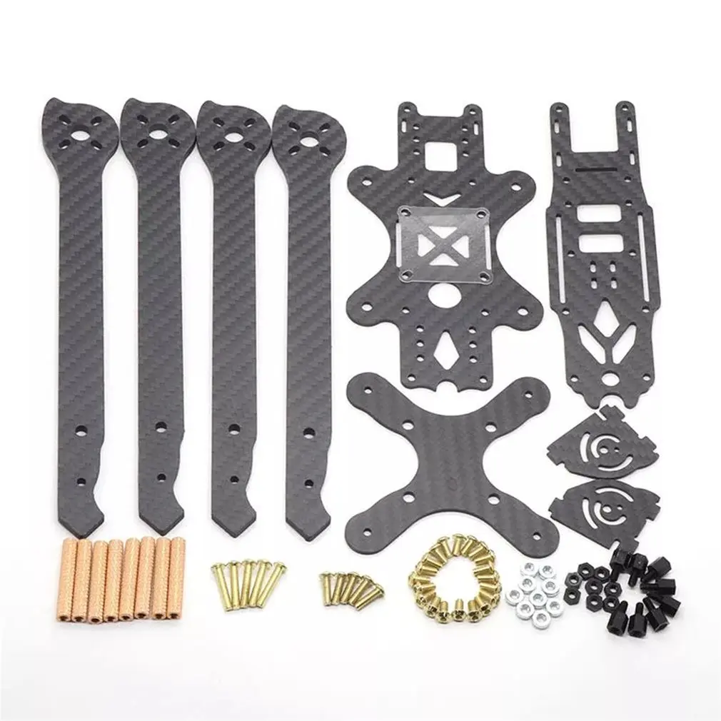 XL5/6/7/8/9/232/283/294/360/390 мм Carbon Fiber FPV Raicng каркасный комплект четырехосевая резаком Hexin