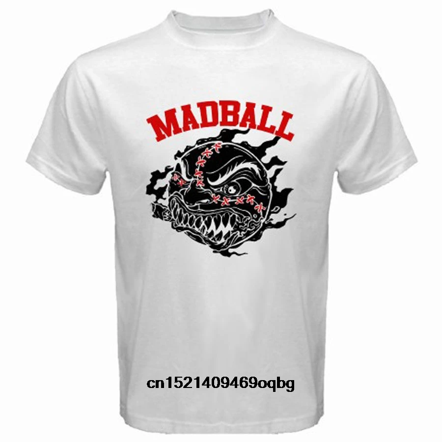 Новая белая футболка MADBALL Hardcore Rock Band с логотипом размеры от S до 2XL 100% хлопок