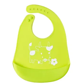 

Children Baby Eat Bib Bib Baby Silicone Rice Bowl Baby Waterproof Leak-Proof Feeding Children Mouth Pocket