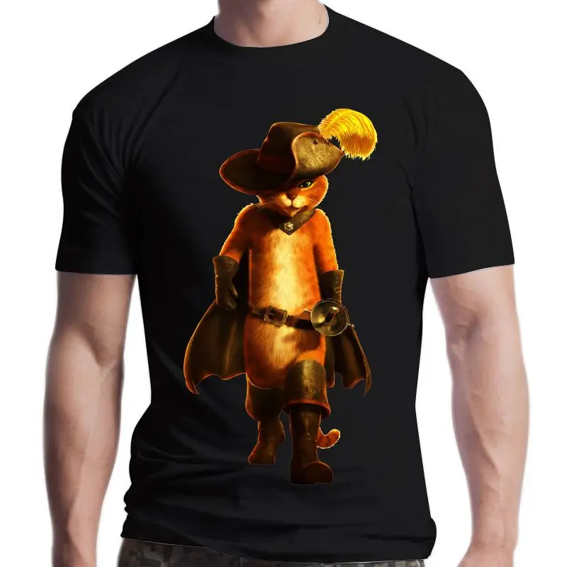 Konoyie Puss In Boots T Shirt Hip Hop 