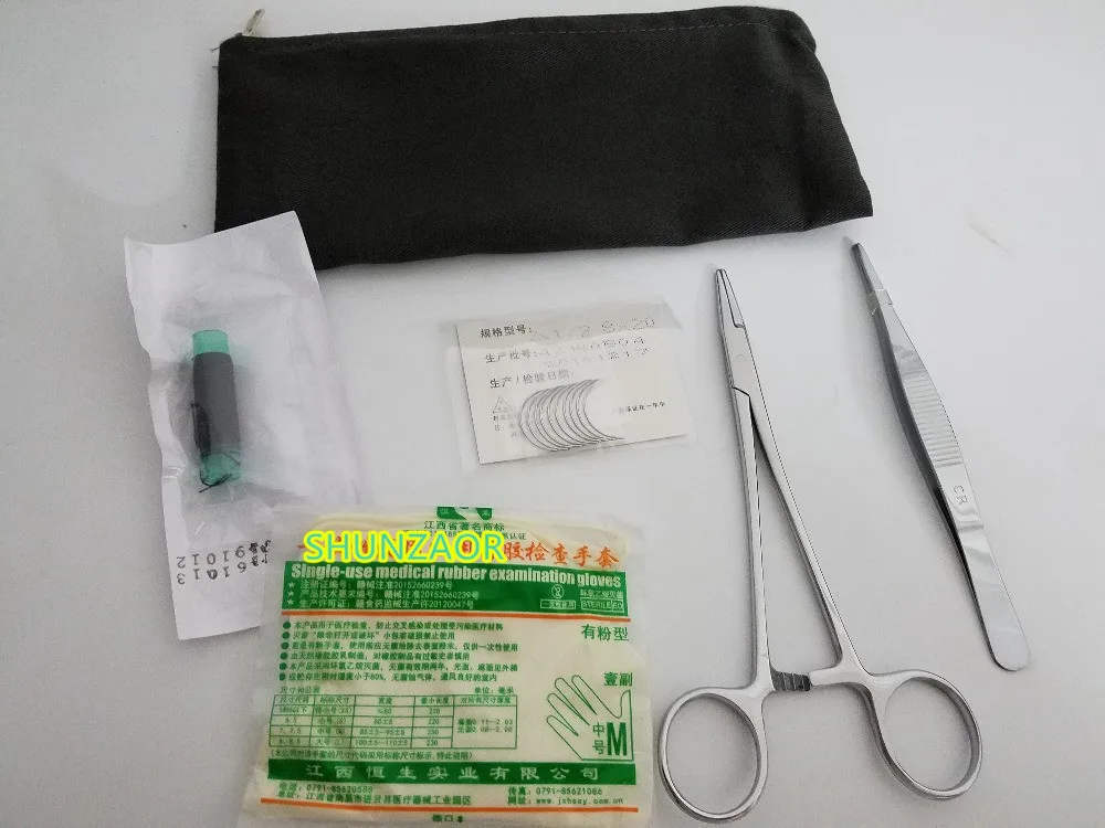 

SHUNZAOR Medical Skin Suture Practice Manipulation Practice Technique Training Modules Kit