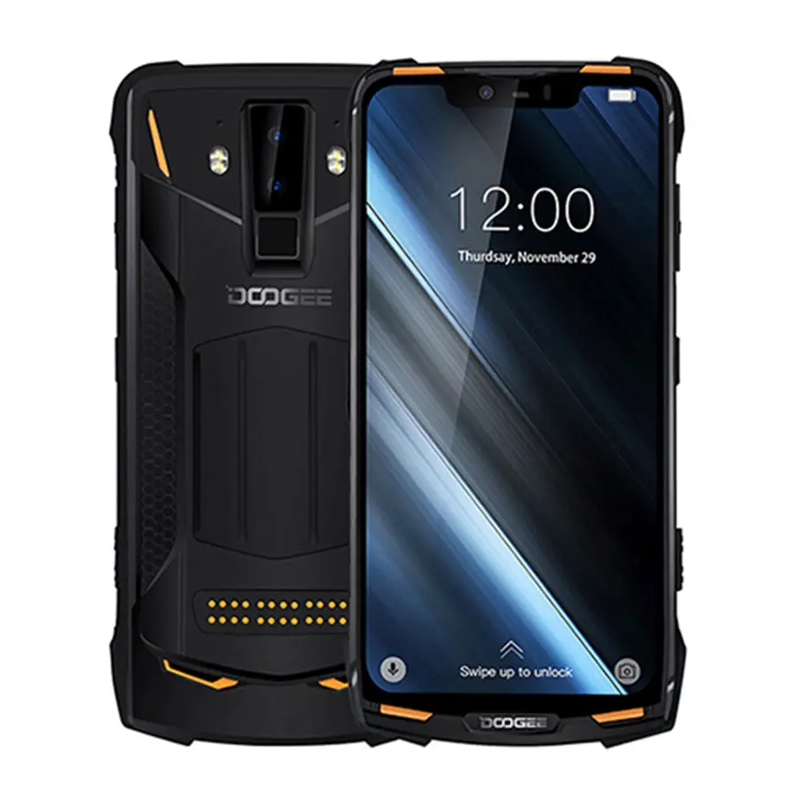 IP68/IP69K DOOGEE S90 модульный прочный мобильный телефон 6,18 дюймов дисплей 5050 мАч Helio P60 Восьмиядерный 6 ГБ 128 ГБ Android 8,1 16,0 M Cam - Цвет: S90 Standard