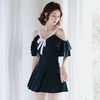 

Swimsuit One Piece Bikinis Female 2019 Swiming Suit Women Swimwear Woman Fused New Style Hot Super Fairy Leaf Cover Thin Sexy