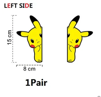 

LEFT SIDE Personality Creative Reflective DIY Sticker Car Window Body Edge Decoration Sticker Scratch Fashion Hot Stickers