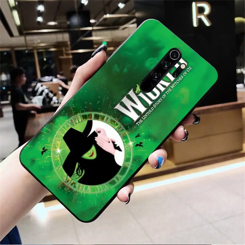 KPUSAGRT Broadway Musical Wicked Lyrics Soft Phone Case Cover for Redmi Note 9 8 8T 8A 7 6 6A Go Pro Max Redmi 9 K20 xiaomi leather case color