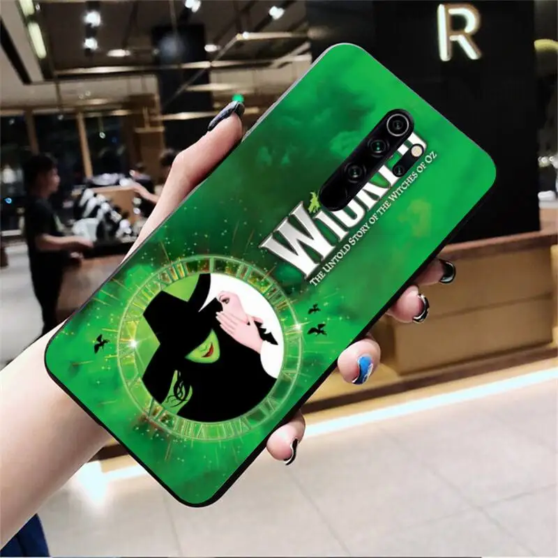 KPUSAGRT Broadway Musical Wicked Lyrics Soft Phone Case Cover for Redmi Note 9 8 8T 8A 7 6 6A Go Pro Max Redmi 9 K20 xiaomi leather case color Cases For Xiaomi