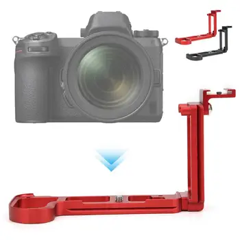 

Aluminium Alloy Handle L Vertical Shooting Bracket Quick Release Plate with Hot Shoe Mount for Nikon Z6/Z7 Mirrorless Cameras