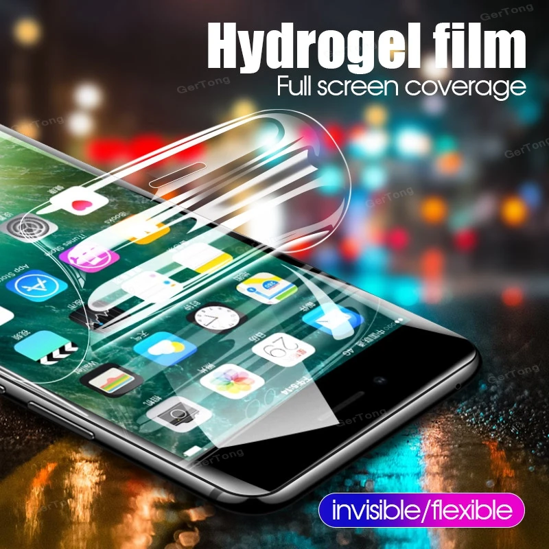 Weiche Hydrogel Film Screen Protector Für iPhone 7 8 Plus 6 6 S Plus Volle Abdeckung Schutz Film Fü
