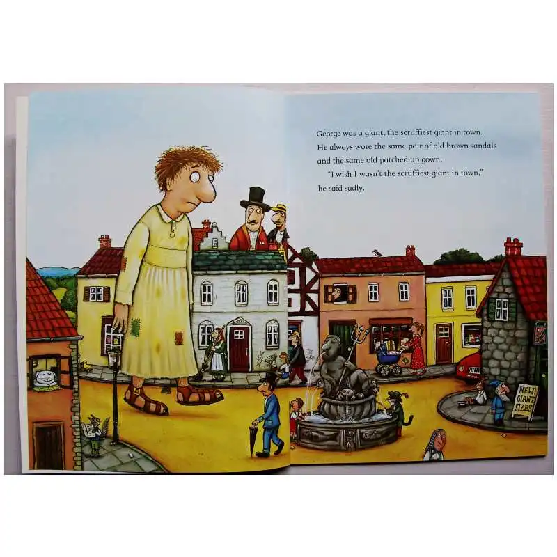 Spiffiest Giant в городе от Julia Donaldson образовательная английская книга с картинками