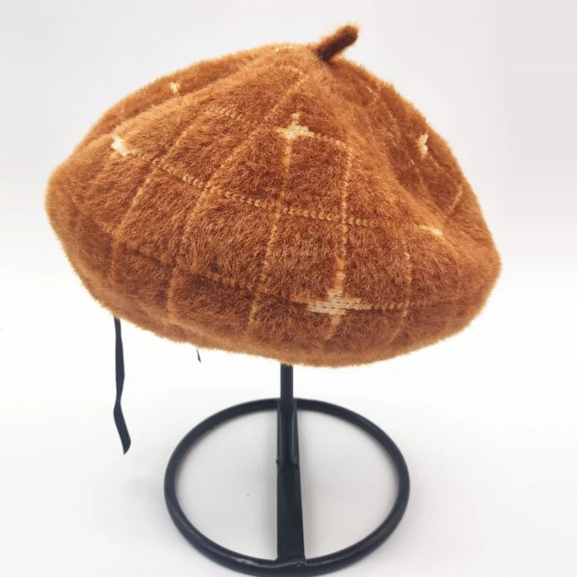 Новинка; зимние женские повседневные шерстяные береты; Осенняя Женская хлопковая шляпа с изображением тыквы; Gorros