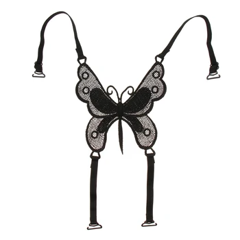 

Butterfly Lace Cross Back Bra Strap Replacement Converter Bra Strap